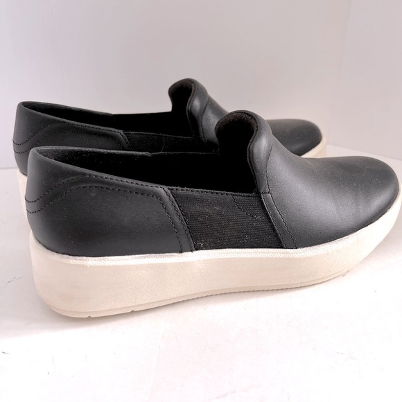 New Clarks 8.5 Ultra Comfort Black w/White Bottoms - Picture 6 of 8